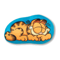 Nickelodeon Garfield Snoozing Garfield Logo Cloud Pillow 15x2 Inches