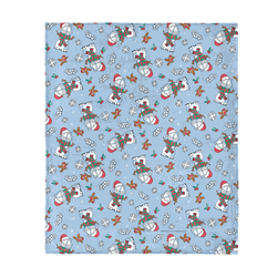 Nickelodeon Garfield Snowman Garf Silk Touch Throw 50x60 Inches