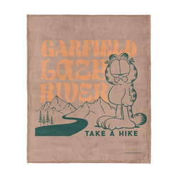 Nickelodeon Garfield Take a Hike Silk Touch Throw 50x60 Inches