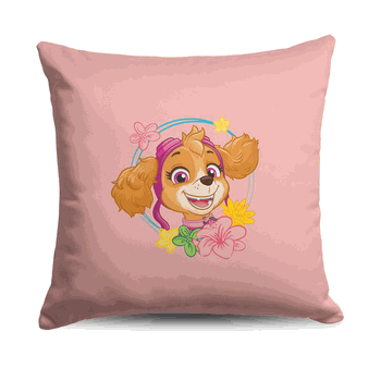 Nickelodeon Paw Patrol Skye Florals Throw Pillow 18x18 inches