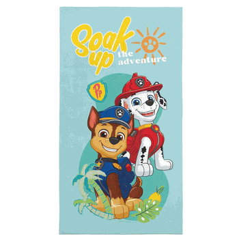 Nickelodeon Paw Patrol Soak Up Adventure Beach Towel 30x60 inches