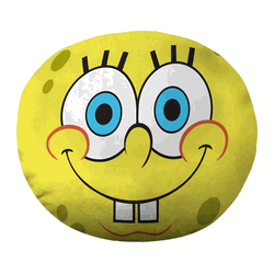 Nickelodeon Spongebob Squarepants Round Cloud Pillow 11 Inches