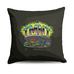 Nickelodeon Teenage Mutant Ninja Turtles Breaking The Seal Throw Pillow 18x18 inches