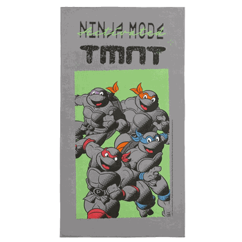 Nickelodeon Teenage Mutant Ninja Turtles Ninja Mode Activated Beach Towel 30x60 inches