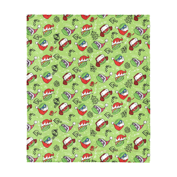 Nickelodeon Teenage Mutant Ninja Turtles Xmas Turtles Silk Touch Throw Blanket 50x60 inches