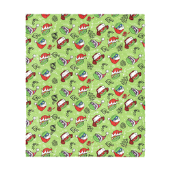 Nickelodeon Teenage Mutant Ninja Turtles Xmas Turtles Silk Touch Throw Blanket 50x60 inches