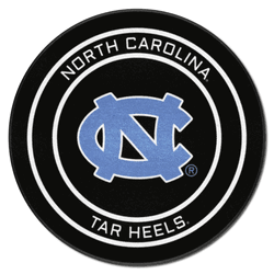 North Carolina Hockey Puck Rug - 27in. Diameter