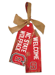 North Carolina State Wolfpack 12" Team Tags