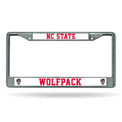 North Carolina State Wolfpack Wolfpack Chrome Frame