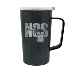 North Carolina State Wolfpack 18oz Onyx Hustle Travel Mug