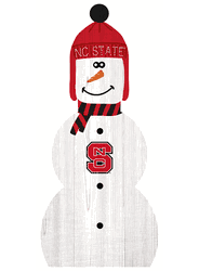 North Carolina State Wolfpack 31" Snowman Leaner