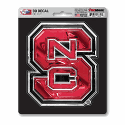North Carolina State Wolfpack 3D Decal Sticker