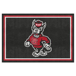 North Carolina State Wolfpack 5ft. x 8 ft. Plush Area Rug