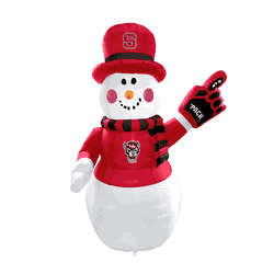 North Carolina State Wolfpack Snowman Inflatable