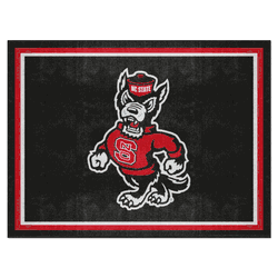 North Carolina State Wolfpack 8ft. x 10 ft. Plush Area Rug