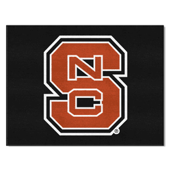 North Carolina State Wolfpack All-Star Rug - 34 in. x 42.5 in., NSC Logo