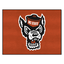 North Carolina State Wolfpack All-Star Rug - 34 in. x 42.5 in., Wolf Logo