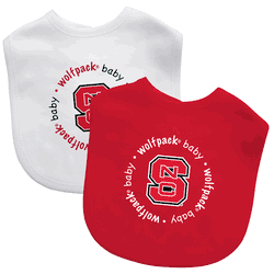 North Carolina State Wolfpack Baby Bibs 2-Pack
