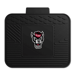 North Carolina State Wolfpack Back Seat Car Utility Mat - 14in. x 17in.
