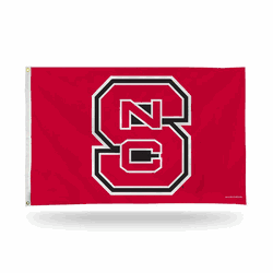 North Carolina State Wolfpack Banner Block S Design