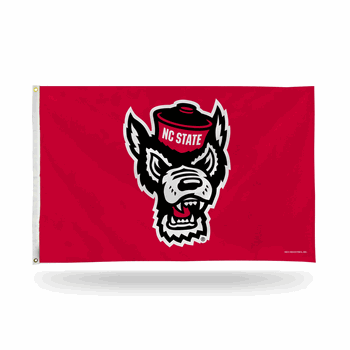 North Carolina State Wolfpack Primary 3' x 5' Banner Flag