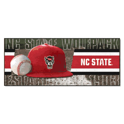 North Carolina State Wolfpack Baseball Runner Rug - 30in. x 72in.