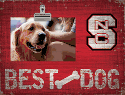North Carolina State Wolfpack Best Dog Clip Frame