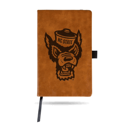 North Carolina State Wolfpack Brown - Primary Laser Engraved Small Notepad