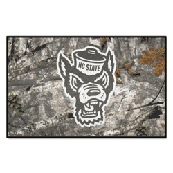 North Carolina State Wolfpack Camo Starter Mat Accent Rug - 19in. x 30in.