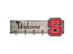 North Carolina State Wolfpack Coat Hanger 6x24