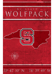 North Carolina State Wolfpack Coordinates 17x26