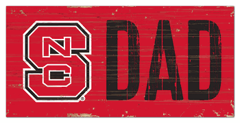 North Carolina State Wolfpack Dad Sign
