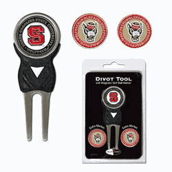 North Carolina State Wolfpack Divot Tool and Marker Set