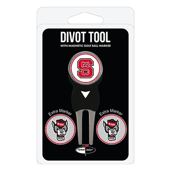 North Carolina State Wolfpack Divot Tool Pack - Signature tool w/ 3 markers
