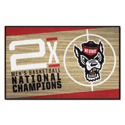 North Carolina State Wolfpack Dynasty Starter Mat Accent Rug - 19in. x 30in.