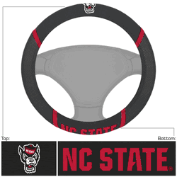 North Carolina State Wolfpack Embroidered Steering Wheel Cover