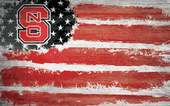 North Carolina State Wolfpack Flag 11x19