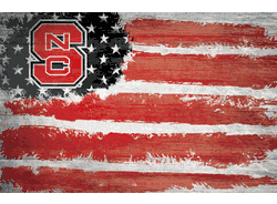 North Carolina State Wolfpack Flag 17x26