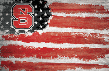 North Carolina State Wolfpack Flag 17x26