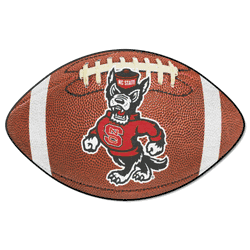 North Carolina State Wolfpack Football Rug - 20.5in. x 32.5in.