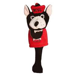 North Carolina State Wolfpack Golf Mascot Headcover