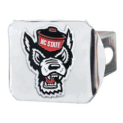 North Carolina State Wolfpack Hitch Cover - 3D Color Emblem