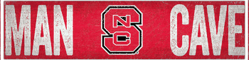 North Carolina State Wolfpack Man Cave Sign