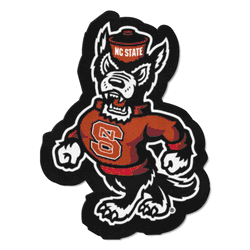 North Carolina State Wolfpack Mascot Rug