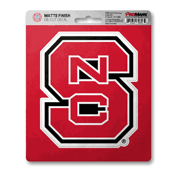 North Carolina State Wolfpack Matte Decal Sticker