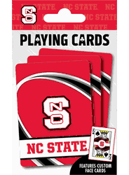 North Carolina State Wolfpack NCAA Playing Cards
