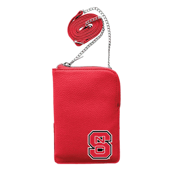 North Carolina State Wolfpack Pebble Smart Purse Light Red