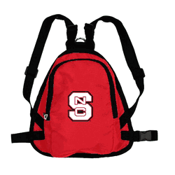 North Carolina State Wolfpack Pet Mini Backpack LRED M