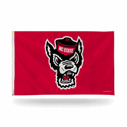 North Carolina State Wolfpack Primary 3' x 5' Banner Flag