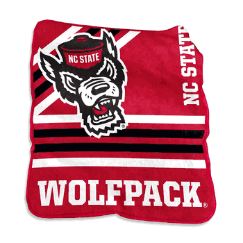 North Carolina State Wolfpack Raschel Throw
